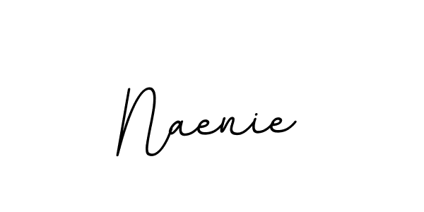 Use a signature maker to create a handwritten signature online. With this signature software, you can design (BallpointsItalic-DORy9) your own signature for name Naenie. Naenie signature style 11 images and pictures png