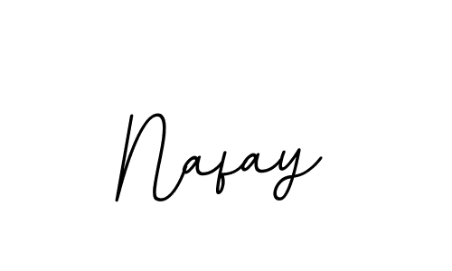 It looks lik you need a new signature style for name Nafay. Design unique handwritten (BallpointsItalic-DORy9) signature with our free signature maker in just a few clicks. Nafay signature style 11 images and pictures png