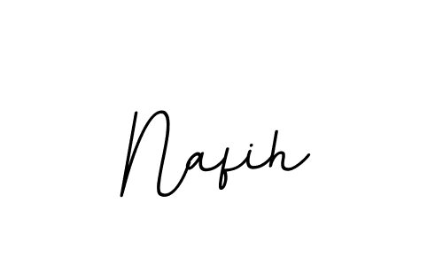 Make a beautiful signature design for name Nafih. With this signature (BallpointsItalic-DORy9) style, you can create a handwritten signature for free. Nafih signature style 11 images and pictures png