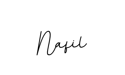 You should practise on your own different ways (BallpointsItalic-DORy9) to write your name (Nafil) in signature. don't let someone else do it for you. Nafil signature style 11 images and pictures png