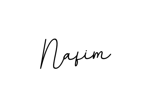 The best way (BallpointsItalic-DORy9) to make a short signature is to pick only two or three words in your name. The name Nafim include a total of six letters. For converting this name. Nafim signature style 11 images and pictures png