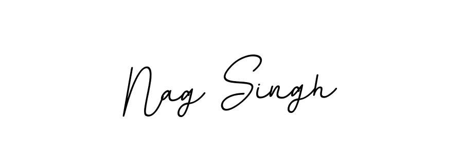 How to make Nag Singh signature? BallpointsItalic-DORy9 is a professional autograph style. Create handwritten signature for Nag Singh name. Nag Singh signature style 11 images and pictures png