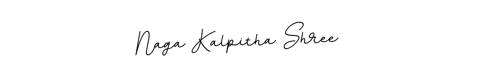 Naga Kalpitha Shree stylish signature style. Best Handwritten Sign (BallpointsItalic-DORy9) for my name. Handwritten Signature Collection Ideas for my name Naga Kalpitha Shree. Naga Kalpitha Shree signature style 11 images and pictures png