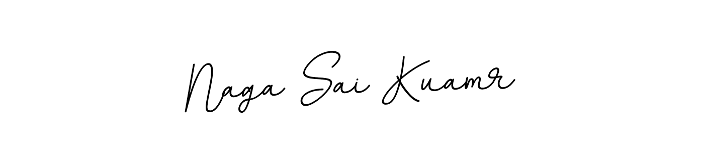 BallpointsItalic-DORy9 is a professional signature style that is perfect for those who want to add a touch of class to their signature. It is also a great choice for those who want to make their signature more unique. Get Naga Sai Kuamr name to fancy signature for free. Naga Sai Kuamr signature style 11 images and pictures png