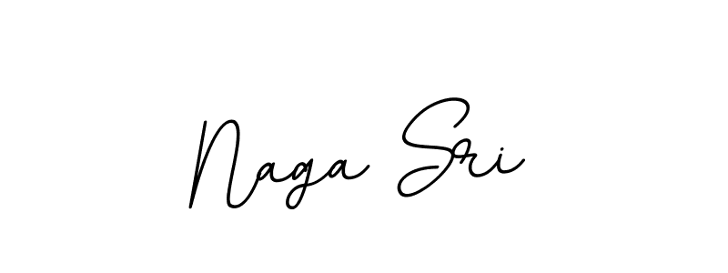 Design your own signature with our free online signature maker. With this signature software, you can create a handwritten (BallpointsItalic-DORy9) signature for name Naga Sri. Naga Sri signature style 11 images and pictures png