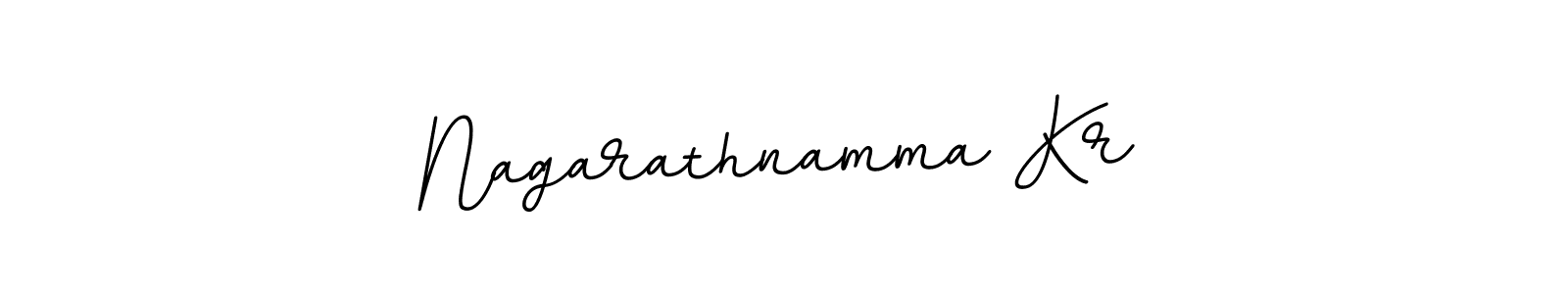 Design your own signature with our free online signature maker. With this signature software, you can create a handwritten (BallpointsItalic-DORy9) signature for name Nagarathnamma Kr. Nagarathnamma Kr signature style 11 images and pictures png