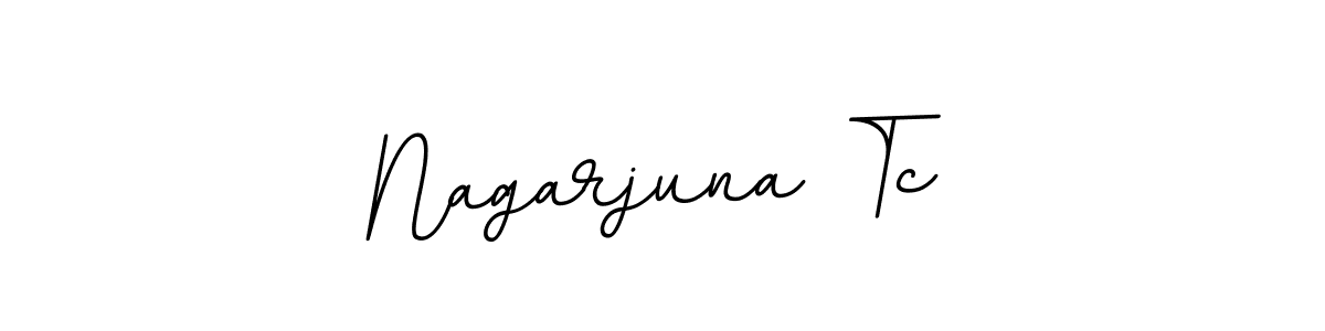 You should practise on your own different ways (BallpointsItalic-DORy9) to write your name (Nagarjuna Tc) in signature. don't let someone else do it for you. Nagarjuna Tc signature style 11 images and pictures png