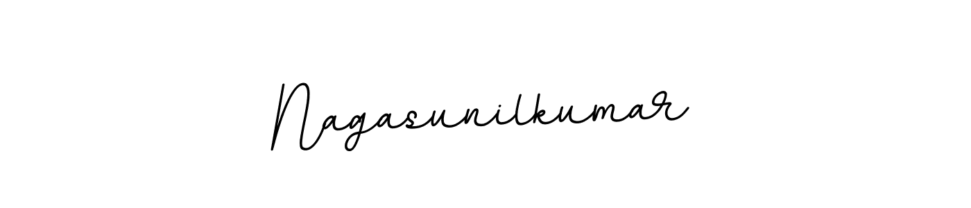 Also we have Nagasunilkumar name is the best signature style. Create professional handwritten signature collection using BallpointsItalic-DORy9 autograph style. Nagasunilkumar signature style 11 images and pictures png