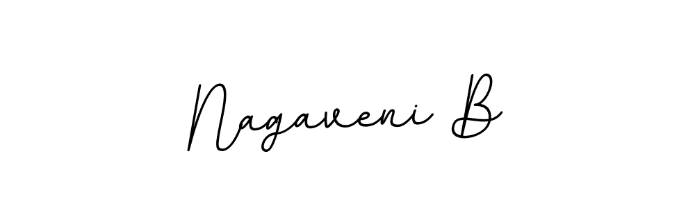Also You can easily find your signature by using the search form. We will create Nagaveni B name handwritten signature images for you free of cost using BallpointsItalic-DORy9 sign style. Nagaveni B signature style 11 images and pictures png