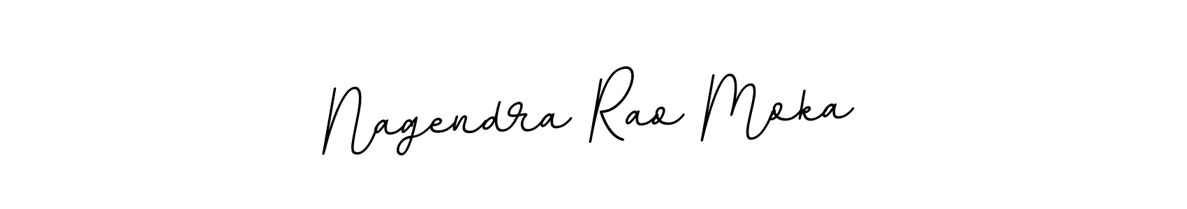 Make a beautiful signature design for name Nagendra Rao Moka. With this signature (BallpointsItalic-DORy9) style, you can create a handwritten signature for free. Nagendra Rao Moka signature style 11 images and pictures png