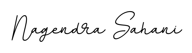 How to make Nagendra Sahani signature? BallpointsItalic-DORy9 is a professional autograph style. Create handwritten signature for Nagendra Sahani name. Nagendra Sahani signature style 11 images and pictures png