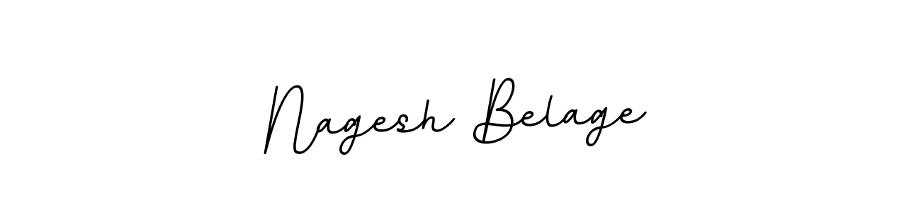 Create a beautiful signature design for name Nagesh Belage. With this signature (BallpointsItalic-DORy9) fonts, you can make a handwritten signature for free. Nagesh Belage signature style 11 images and pictures png