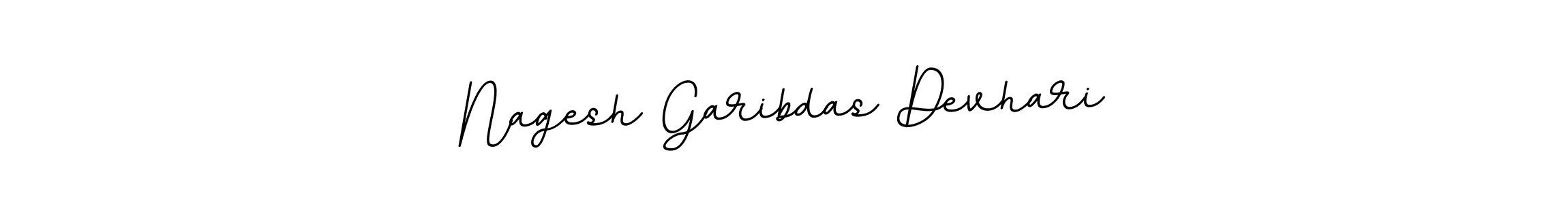 Nagesh Garibdas Devhari stylish signature style. Best Handwritten Sign (BallpointsItalic-DORy9) for my name. Handwritten Signature Collection Ideas for my name Nagesh Garibdas Devhari. Nagesh Garibdas Devhari signature style 11 images and pictures png