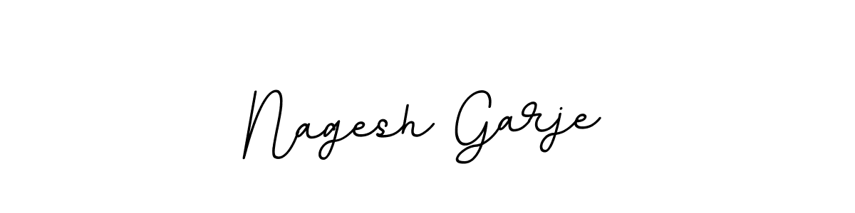 The best way (BallpointsItalic-DORy9) to make a short signature is to pick only two or three words in your name. The name Nagesh Garje include a total of six letters. For converting this name. Nagesh Garje signature style 11 images and pictures png