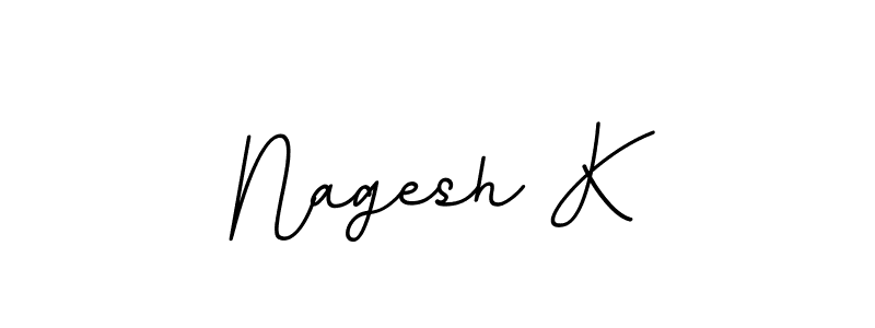 You should practise on your own different ways (BallpointsItalic-DORy9) to write your name (Nagesh K) in signature. don't let someone else do it for you. Nagesh K signature style 11 images and pictures png