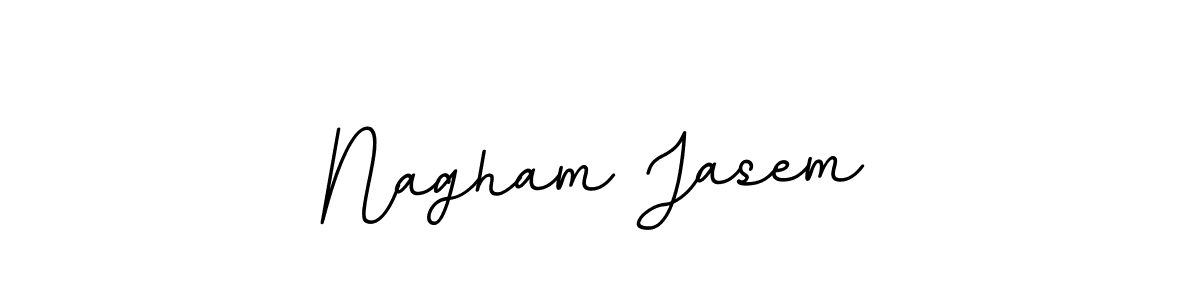 You can use this online signature creator to create a handwritten signature for the name Nagham Jasem. This is the best online autograph maker. Nagham Jasem signature style 11 images and pictures png