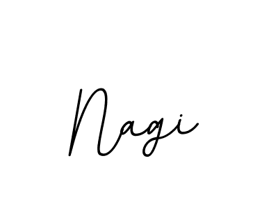 The best way (BallpointsItalic-DORy9) to make a short signature is to pick only two or three words in your name. The name Nagi include a total of six letters. For converting this name. Nagi signature style 11 images and pictures png