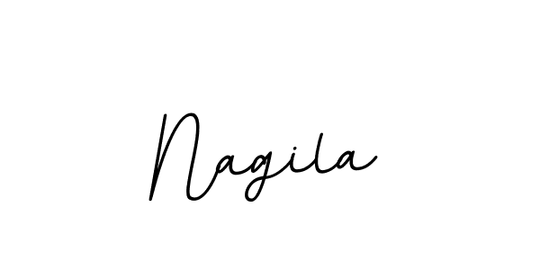 Use a signature maker to create a handwritten signature online. With this signature software, you can design (BallpointsItalic-DORy9) your own signature for name Nagila. Nagila signature style 11 images and pictures png
