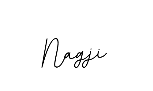 Create a beautiful signature design for name Nagji. With this signature (BallpointsItalic-DORy9) fonts, you can make a handwritten signature for free. Nagji signature style 11 images and pictures png