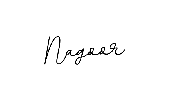 How to make Nagoor signature? BallpointsItalic-DORy9 is a professional autograph style. Create handwritten signature for Nagoor name. Nagoor signature style 11 images and pictures png