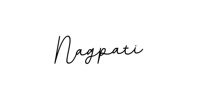 You should practise on your own different ways (BallpointsItalic-DORy9) to write your name (Nagpati) in signature. don't let someone else do it for you. Nagpati signature style 11 images and pictures png