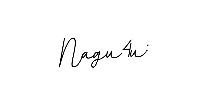 Make a beautiful signature design for name Nagu4u:. Use this online signature maker to create a handwritten signature for free. Nagu4u: signature style 11 images and pictures png