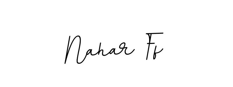 How to make Nahar Ff signature? BallpointsItalic-DORy9 is a professional autograph style. Create handwritten signature for Nahar Ff name. Nahar Ff signature style 11 images and pictures png