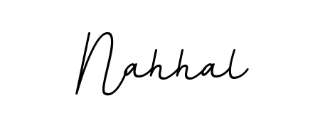 It looks like you need a new signature style for name Nahhal. Design unique handwritten (BallpointsItalic-DORy9) signature with our free signature maker in just a few clicks. Nahhal signature style 11 images and pictures png