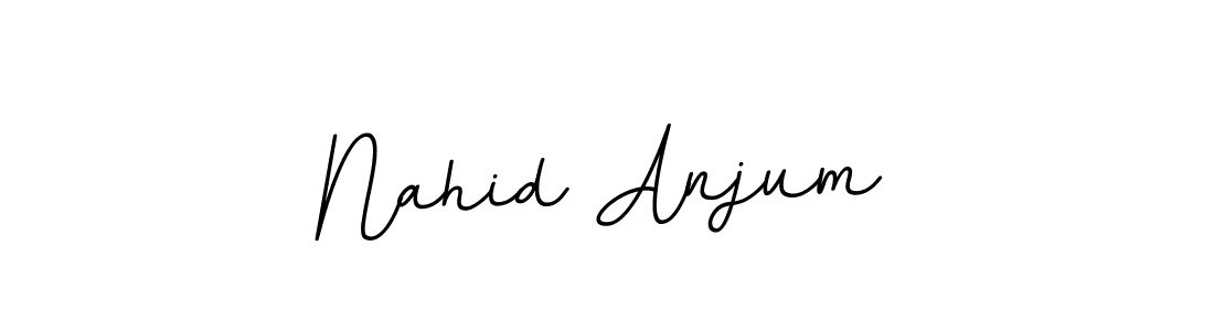 You can use this online signature creator to create a handwritten signature for the name Nahid Anjum. This is the best online autograph maker. Nahid Anjum signature style 11 images and pictures png