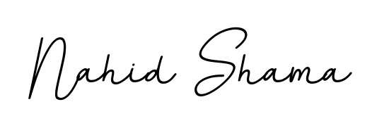 The best way (BallpointsItalic-DORy9) to make a short signature is to pick only two or three words in your name. For converting this name Nahid Shama. Nahid Shama signature style 11 images and pictures png