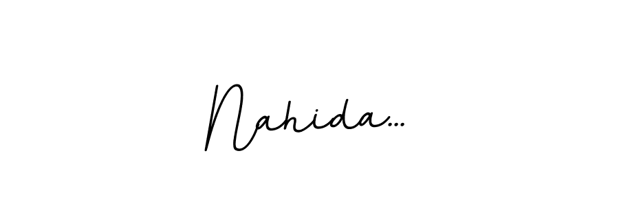 How to make Nahida... signature? BallpointsItalic-DORy9 is a professional autograph style. Create handwritten signature for Nahida... name. Nahida... signature style 11 images and pictures png