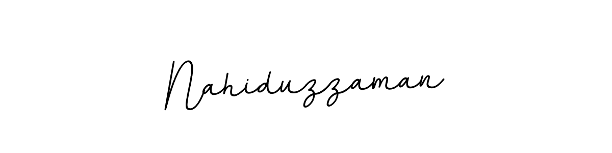 How to make Nahiduzzaman signature? BallpointsItalic-DORy9 is a professional autograph style. Create handwritten signature for Nahiduzzaman name. Nahiduzzaman signature style 11 images and pictures png
