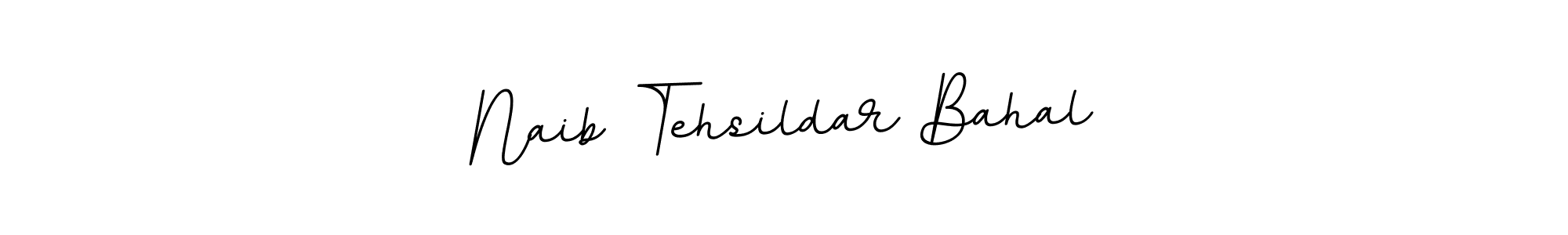 Create a beautiful signature design for name Naib Tehsildar Bahal. With this signature (BallpointsItalic-DORy9) fonts, you can make a handwritten signature for free. Naib Tehsildar Bahal signature style 11 images and pictures png