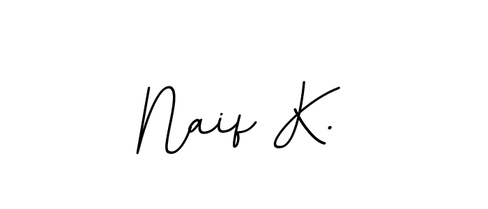 Once you've used our free online signature maker to create your best signature BallpointsItalic-DORy9 style, it's time to enjoy all of the benefits that Naif K. name signing documents. Naif K. signature style 11 images and pictures png