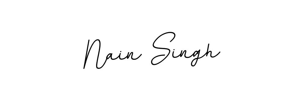 How to make Nain Singh signature? BallpointsItalic-DORy9 is a professional autograph style. Create handwritten signature for Nain Singh name. Nain Singh signature style 11 images and pictures png