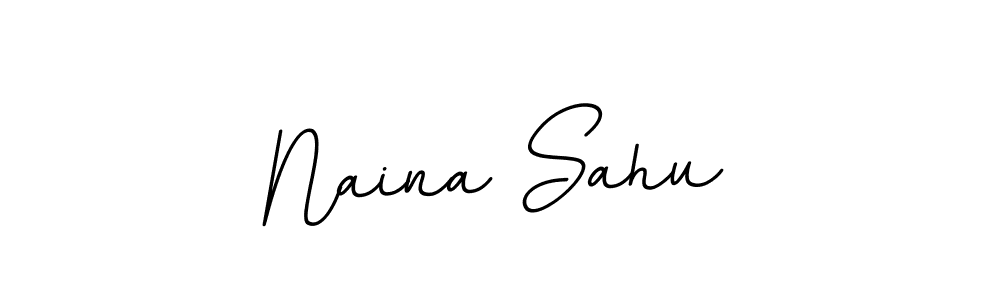 Make a short Naina Sahu signature style. Manage your documents anywhere anytime using BallpointsItalic-DORy9. Create and add eSignatures, submit forms, share and send files easily. Naina Sahu signature style 11 images and pictures png