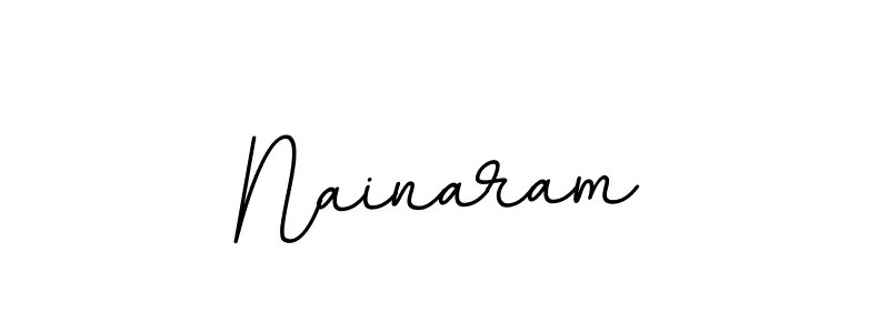 You should practise on your own different ways (BallpointsItalic-DORy9) to write your name (Nainaram) in signature. don't let someone else do it for you. Nainaram signature style 11 images and pictures png