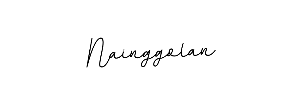 How to Draw Nainggolan signature style? BallpointsItalic-DORy9 is a latest design signature styles for name Nainggolan. Nainggolan signature style 11 images and pictures png