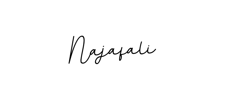You should practise on your own different ways (BallpointsItalic-DORy9) to write your name (Najafali) in signature. don't let someone else do it for you. Najafali signature style 11 images and pictures png