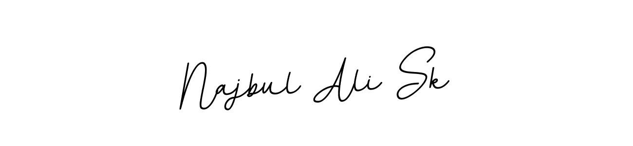 Also You can easily find your signature by using the search form. We will create Najbul Ali Sk name handwritten signature images for you free of cost using BallpointsItalic-DORy9 sign style. Najbul Ali Sk signature style 11 images and pictures png