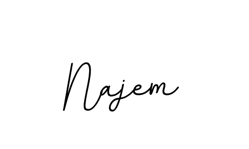 How to make Najem signature? BallpointsItalic-DORy9 is a professional autograph style. Create handwritten signature for Najem name. Najem signature style 11 images and pictures png
