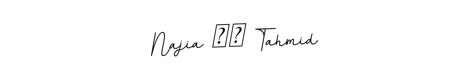 Check out images of Autograph of Najia ❤️ Tahmid name. Actor Najia ❤️ Tahmid Signature Style. BallpointsItalic-DORy9 is a professional sign style online. Najia ❤️ Tahmid signature style 11 images and pictures png