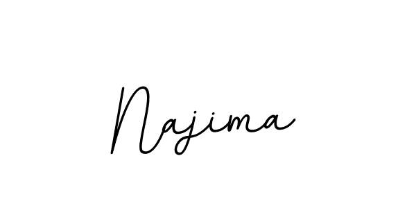 Najima stylish signature style. Best Handwritten Sign (BallpointsItalic-DORy9) for my name. Handwritten Signature Collection Ideas for my name Najima. Najima signature style 11 images and pictures png