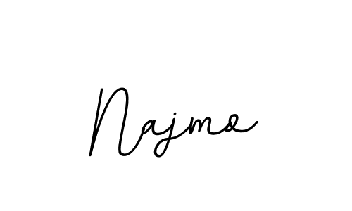 Design your own signature with our free online signature maker. With this signature software, you can create a handwritten (BallpointsItalic-DORy9) signature for name Najmo. Najmo signature style 11 images and pictures png