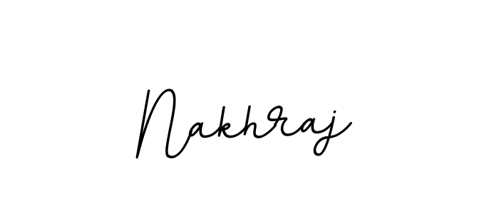 Design your own signature with our free online signature maker. With this signature software, you can create a handwritten (BallpointsItalic-DORy9) signature for name Nakhraj. Nakhraj signature style 11 images and pictures png