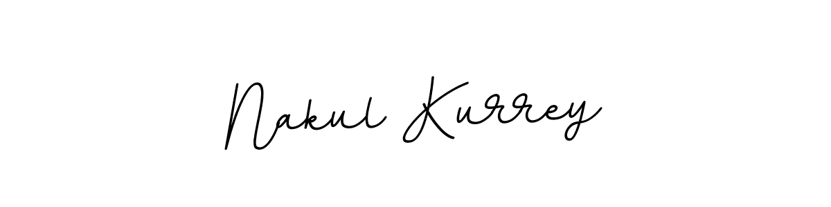 Use a signature maker to create a handwritten signature online. With this signature software, you can design (BallpointsItalic-DORy9) your own signature for name Nakul Kurrey. Nakul Kurrey signature style 11 images and pictures png