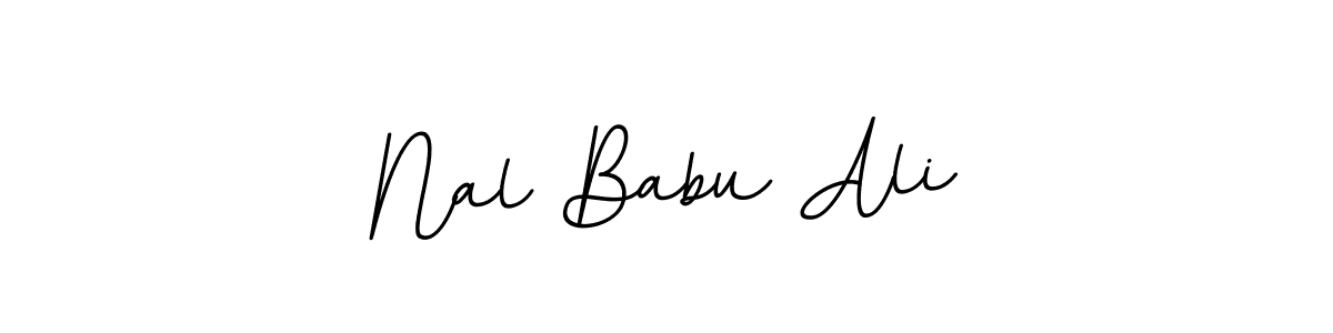 It looks lik you need a new signature style for name Nal Babu Ali. Design unique handwritten (BallpointsItalic-DORy9) signature with our free signature maker in just a few clicks. Nal Babu Ali signature style 11 images and pictures png