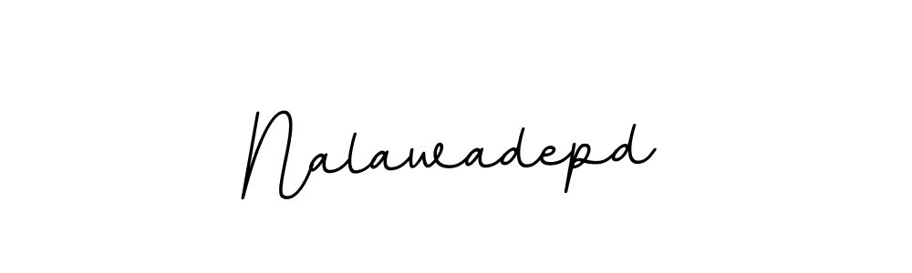 You should practise on your own different ways (BallpointsItalic-DORy9) to write your name (Nalawadepd) in signature. don't let someone else do it for you. Nalawadepd signature style 11 images and pictures png