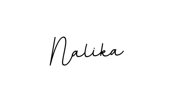 if you are searching for the best signature style for your name Nalika. so please give up your signature search. here we have designed multiple signature styles  using BallpointsItalic-DORy9. Nalika signature style 11 images and pictures png