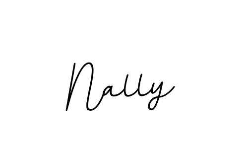 How to Draw Nally signature style? BallpointsItalic-DORy9 is a latest design signature styles for name Nally. Nally signature style 11 images and pictures png